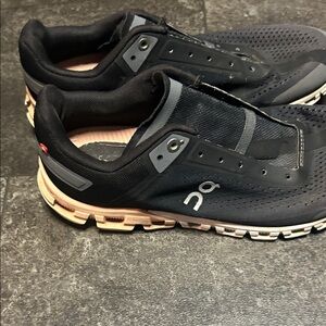 On Women's Black Athletic Shoes